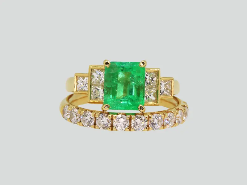 emerald ring Joondalup custom